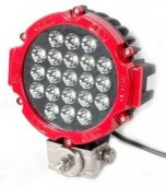 Proiector LED Auto Offroad 63W/12V-24V, 4410 LM, Rosu, Spot Beam 30 Grade