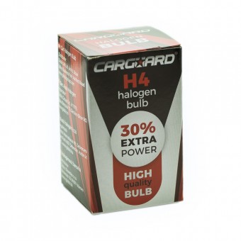 CARGUARD - Bec halogen H4 55/60W, +30% intensitate,