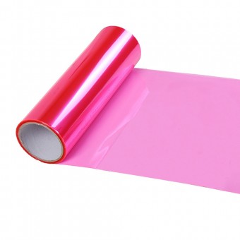 Folie protectie faruri / stopuri auto - Pink (pret/m liniar)