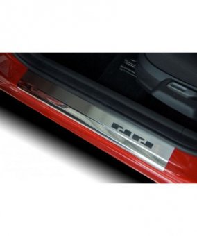 Protectie praguri usi inox Audi A6, fabricatie 2004 - 2011 