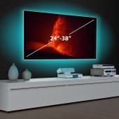 Banda LED SMART -  pentru iluminare ambientala TV, 24”-38” - SunShine