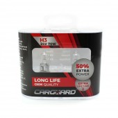CARGUARD - Set de 2 becuri Halogen 24V -  H3, 70W, +50% Intensitate - LONG LIFE