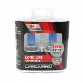 CARGUARD - Set de 2 becuri Halogen H4 + 100% Intensitate - LONG LIFE