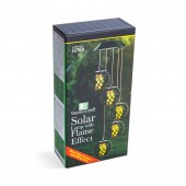Lampa solara - efect de flacara - 5 sfere - 7 cm - 30 LED