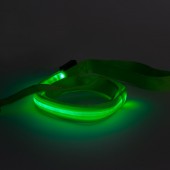 Lesa LED cu baterie - 120 x 2,5 cm - verde