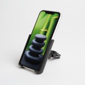 MNC - Suport de telefon cu fixare in grilajul de aerisire - negru