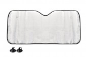 Parasolar parbriz argintiu din spuma EPE 145x70 cm