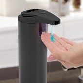 Vog und Arths - Dozator automat de sapun lichid - 220 ml- stand alone, cu baterie - negru mat